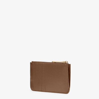 FENDI Brown leather pouch outlook