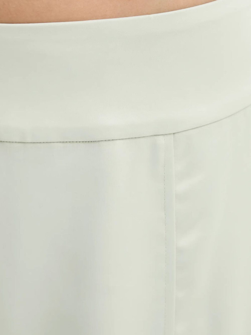 elastic-waist midi skirt 4