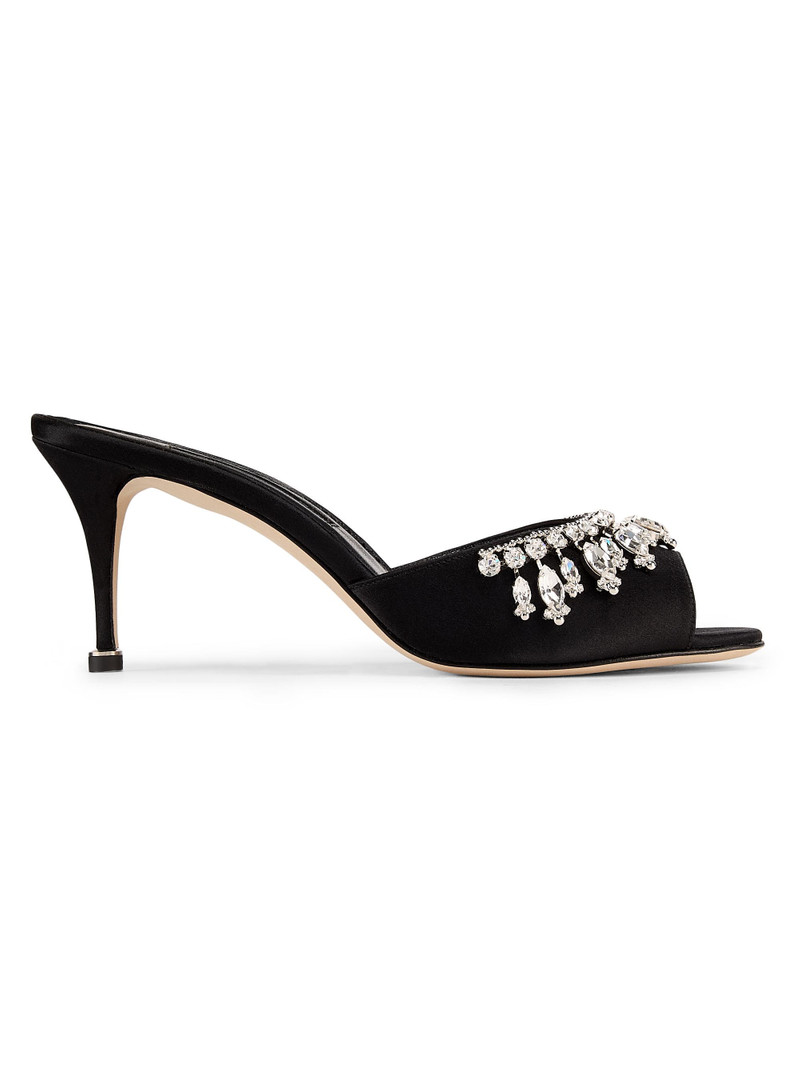 Women's Tulimu Crystal-Embellished Mules - Black 1