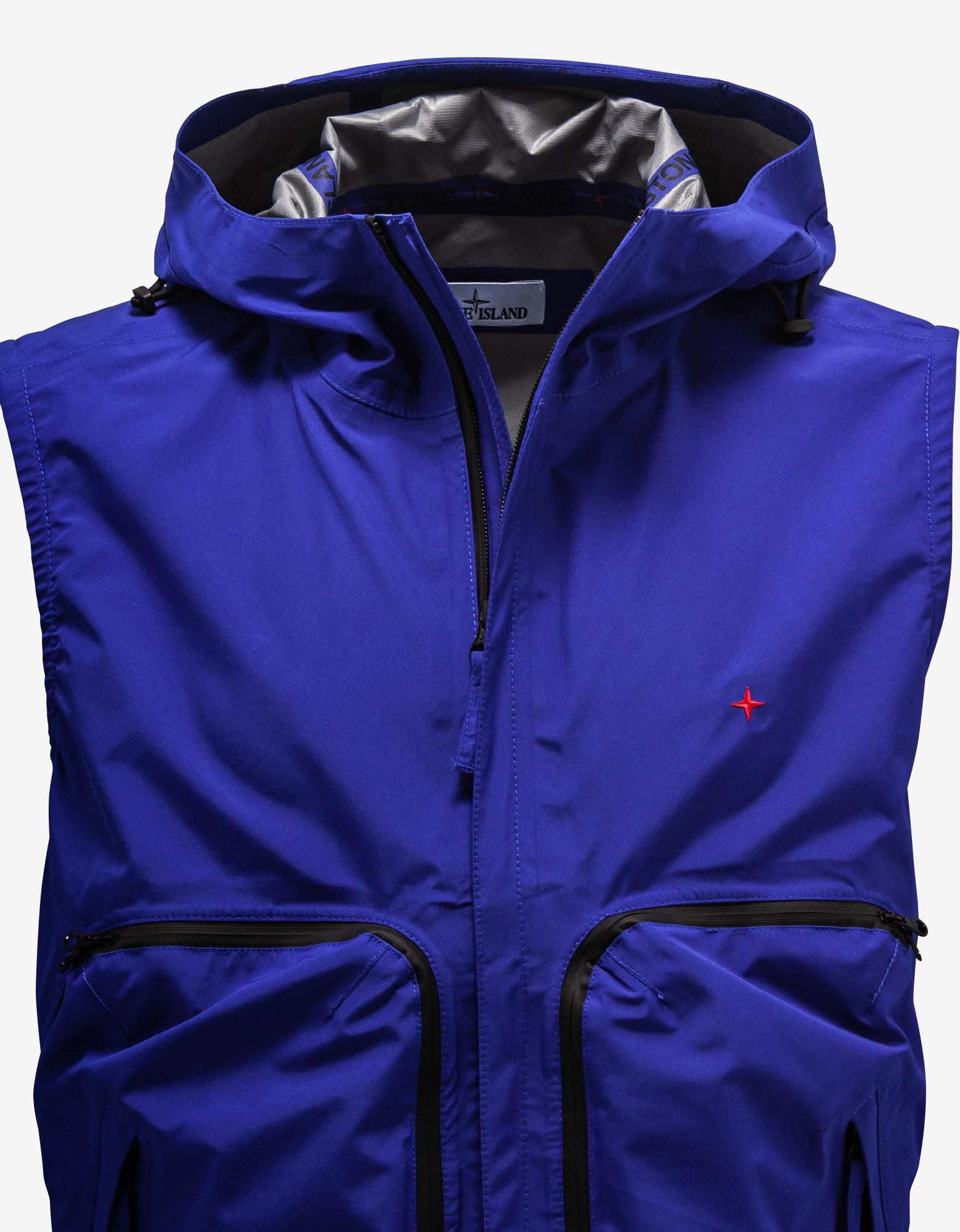 Stone Island Marina Blue Gilet - 7