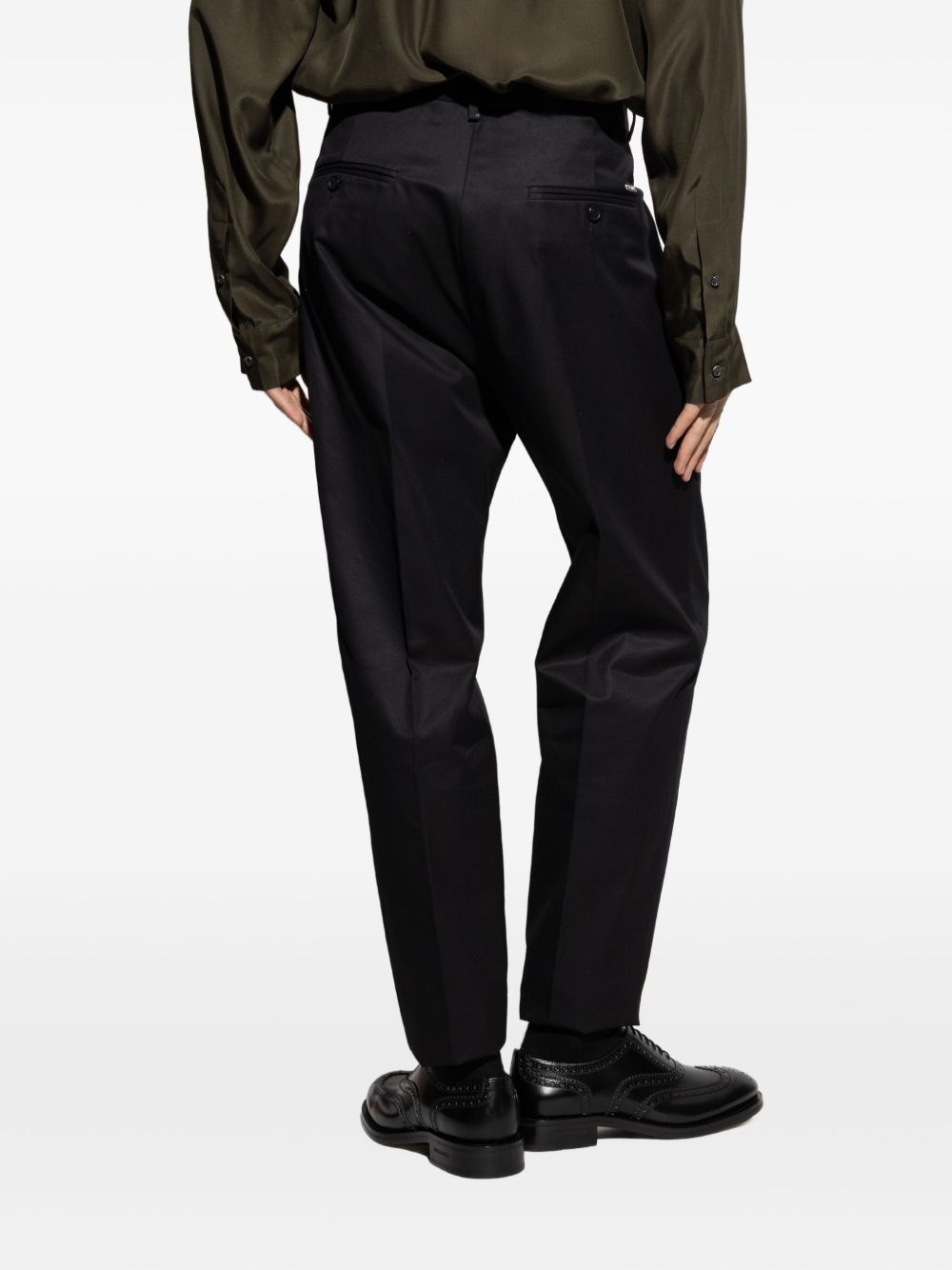 pleated trousers - 4