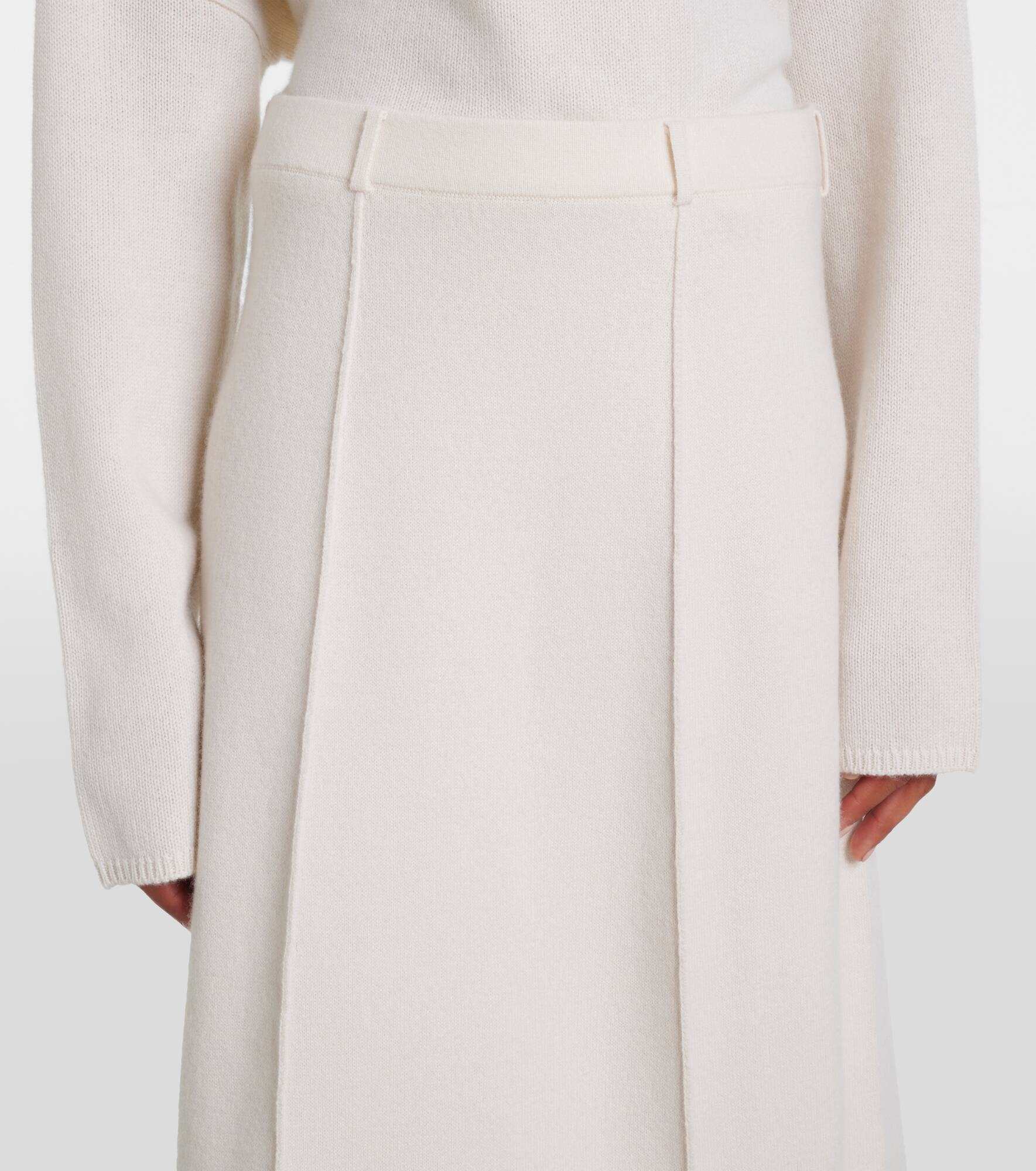 Ameline cashmere maxi skirt - 4