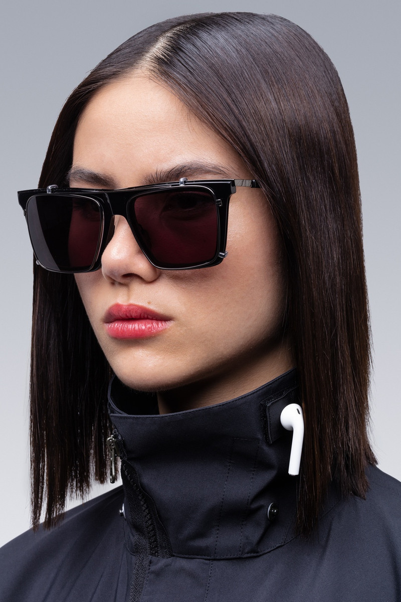 F1-T-A F1-T Sunglasses Black Palladium/BC Blue/Gray 48