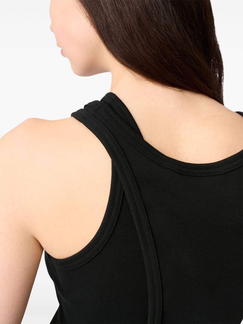 asymmetric tank top - 6