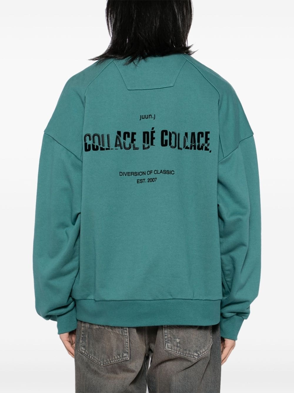 COLLAGE DÉ COLLAGE embroidered sweatshirt - 4