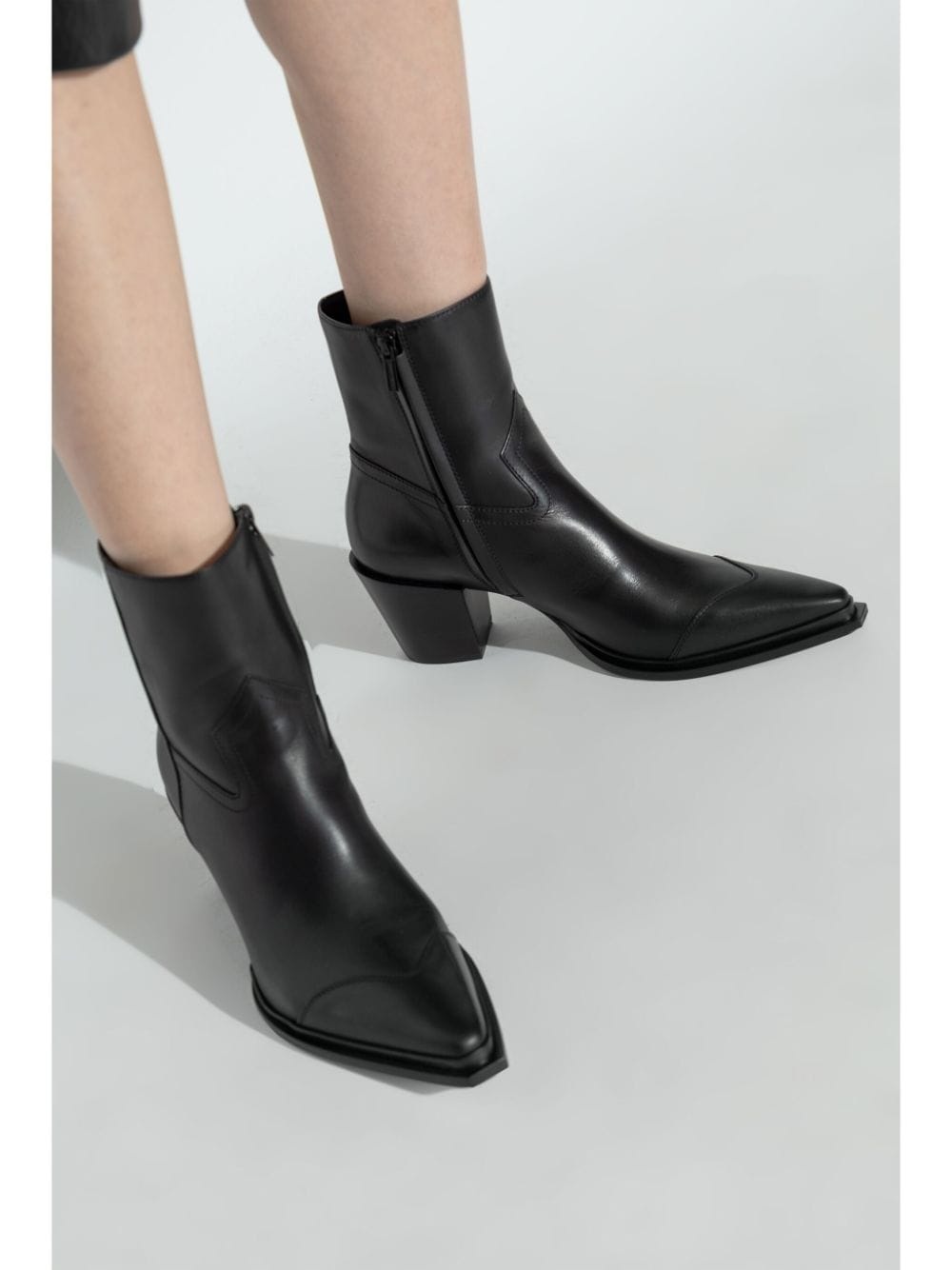 Cece 60mm pointed-toe ankle boots - 2