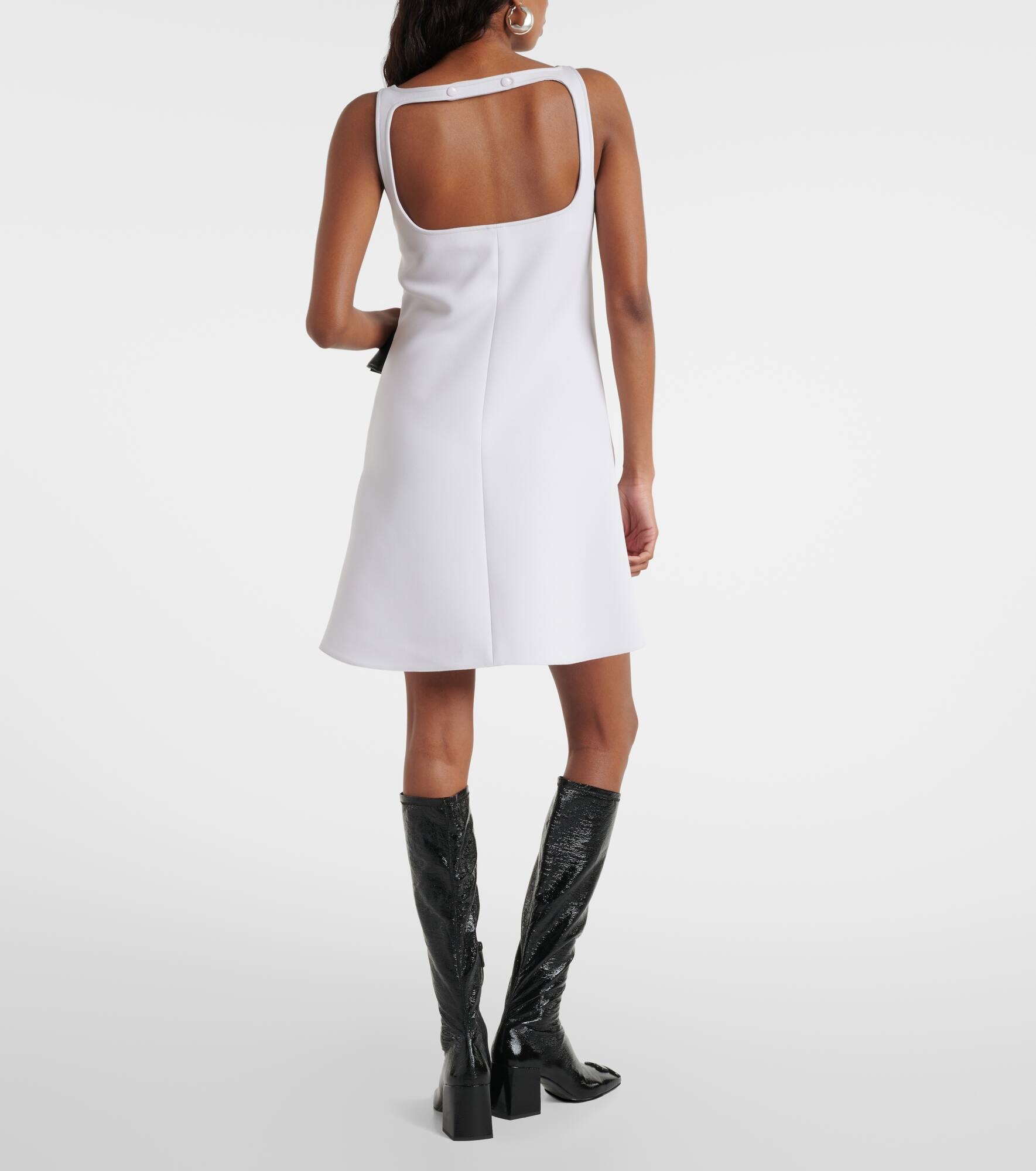 Reedition logo cutout minidress - 3