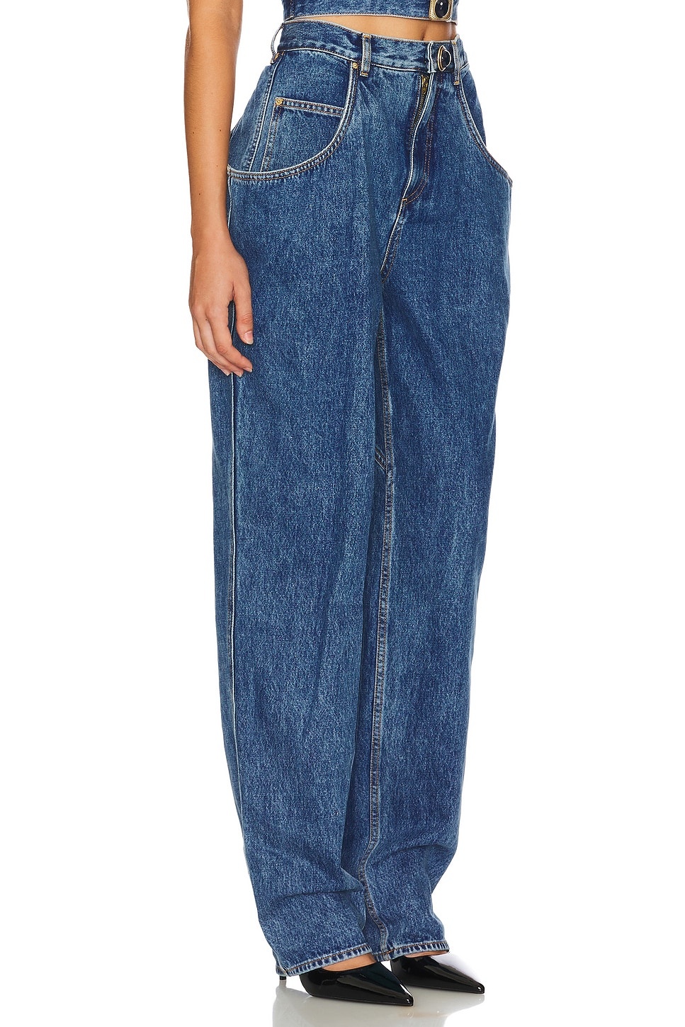 Flare Pocket Wide Leg - 2