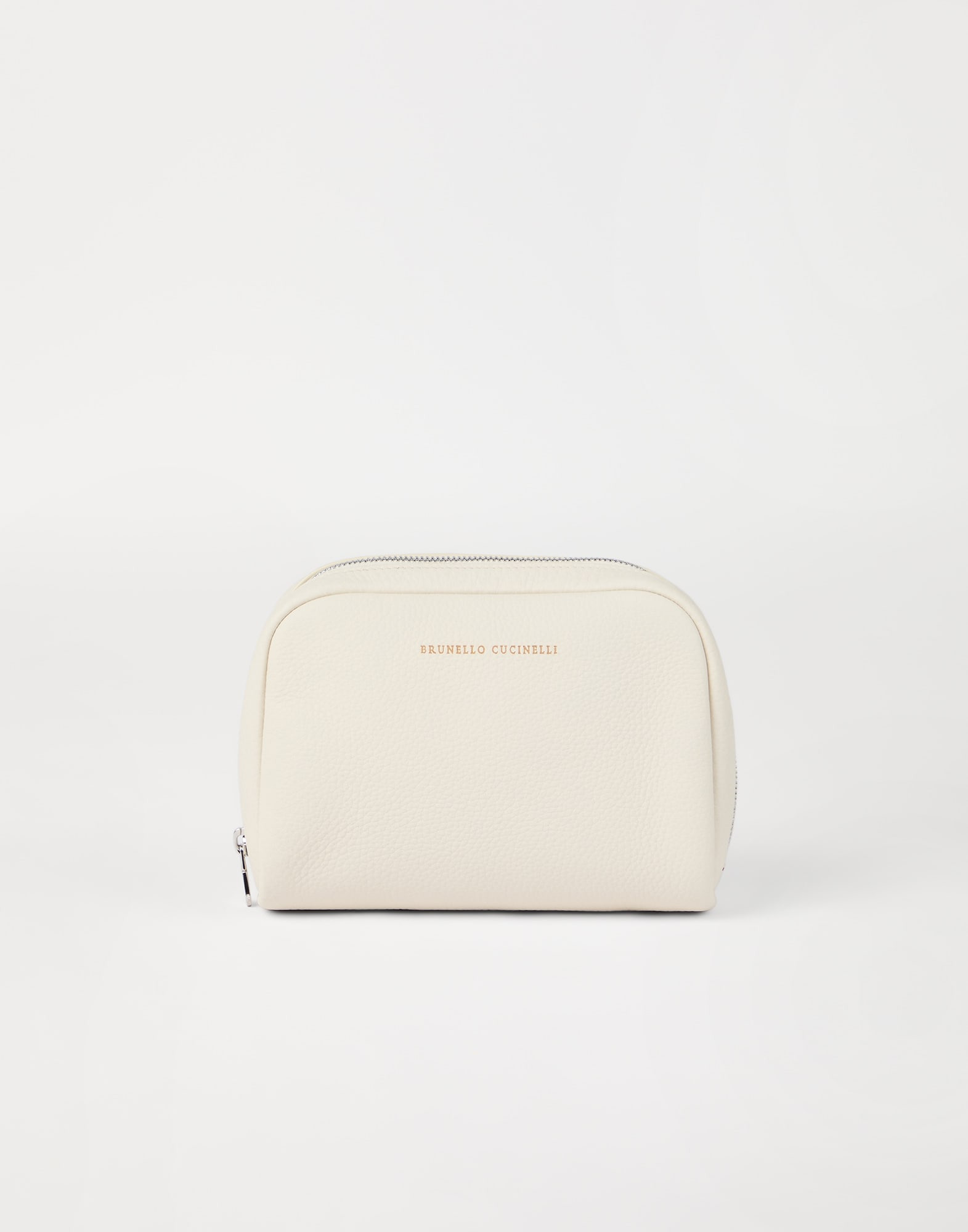 Fine grain calfskin slim beauty case - 1