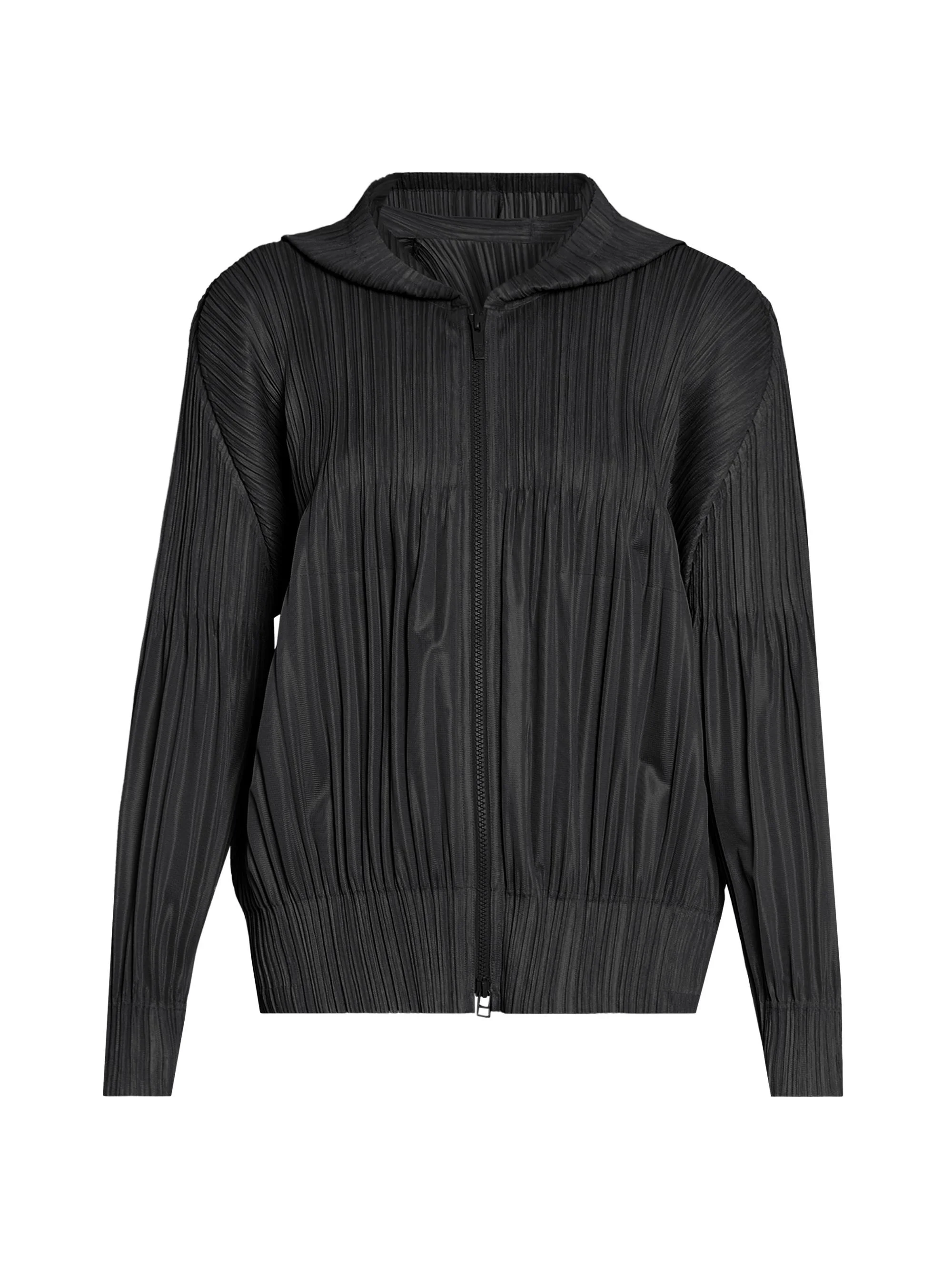 Women's Interplanetary Fluffy Basics Hoodie - Black - 1