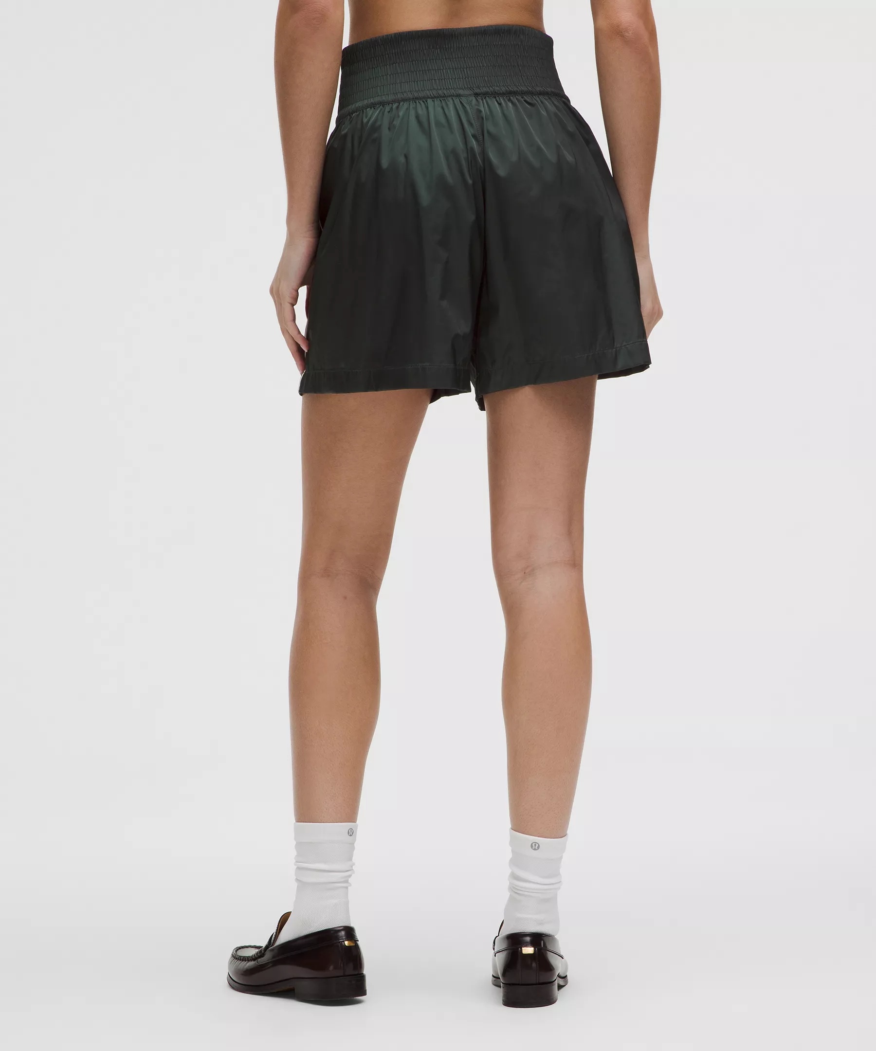 Stretch Satin Nylon Super-High-Rise Short 5" - 3
