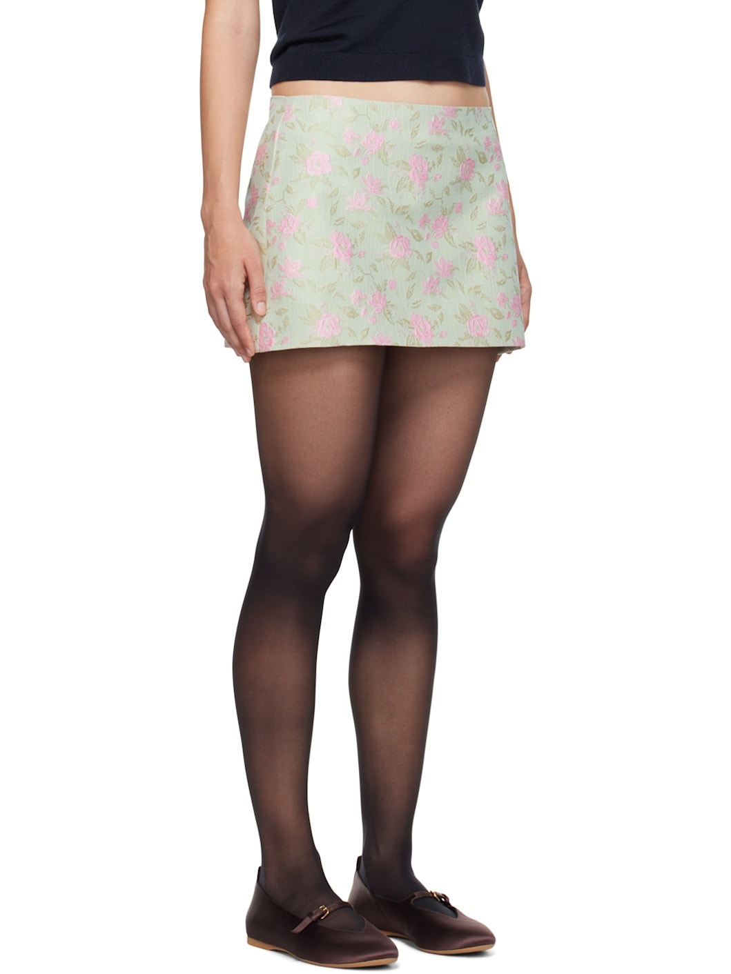 Green Juice Miniskirt - 2