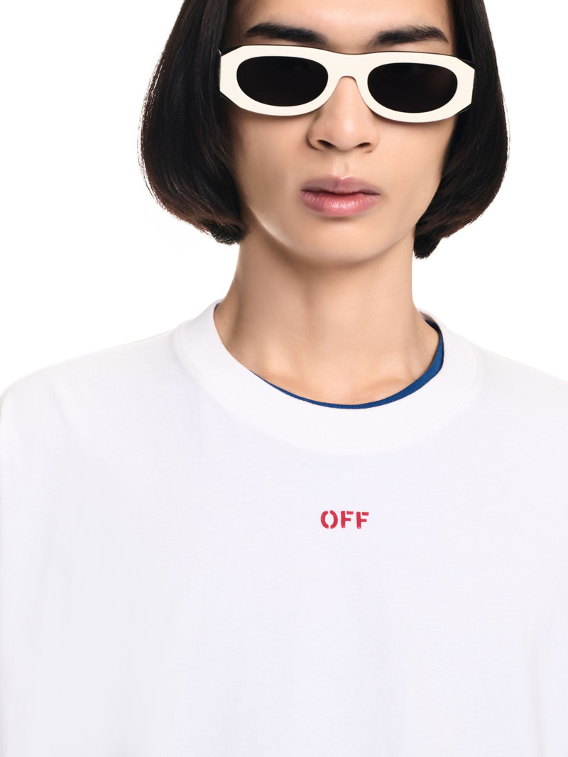 흰색 스마일 화살표 S / s 티에 스케이트 5