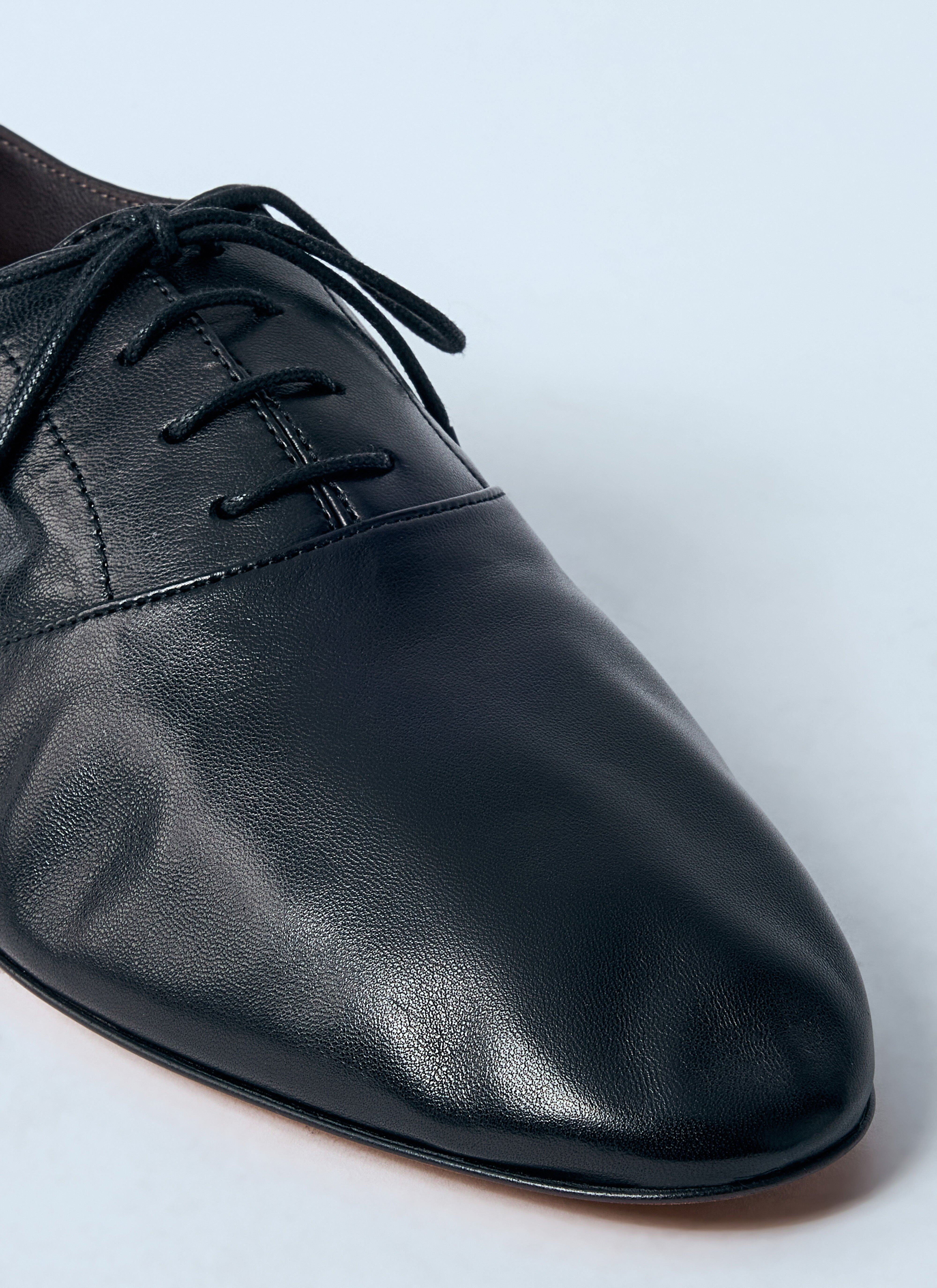 Heredita Leather Lace-Up Shoes - 3