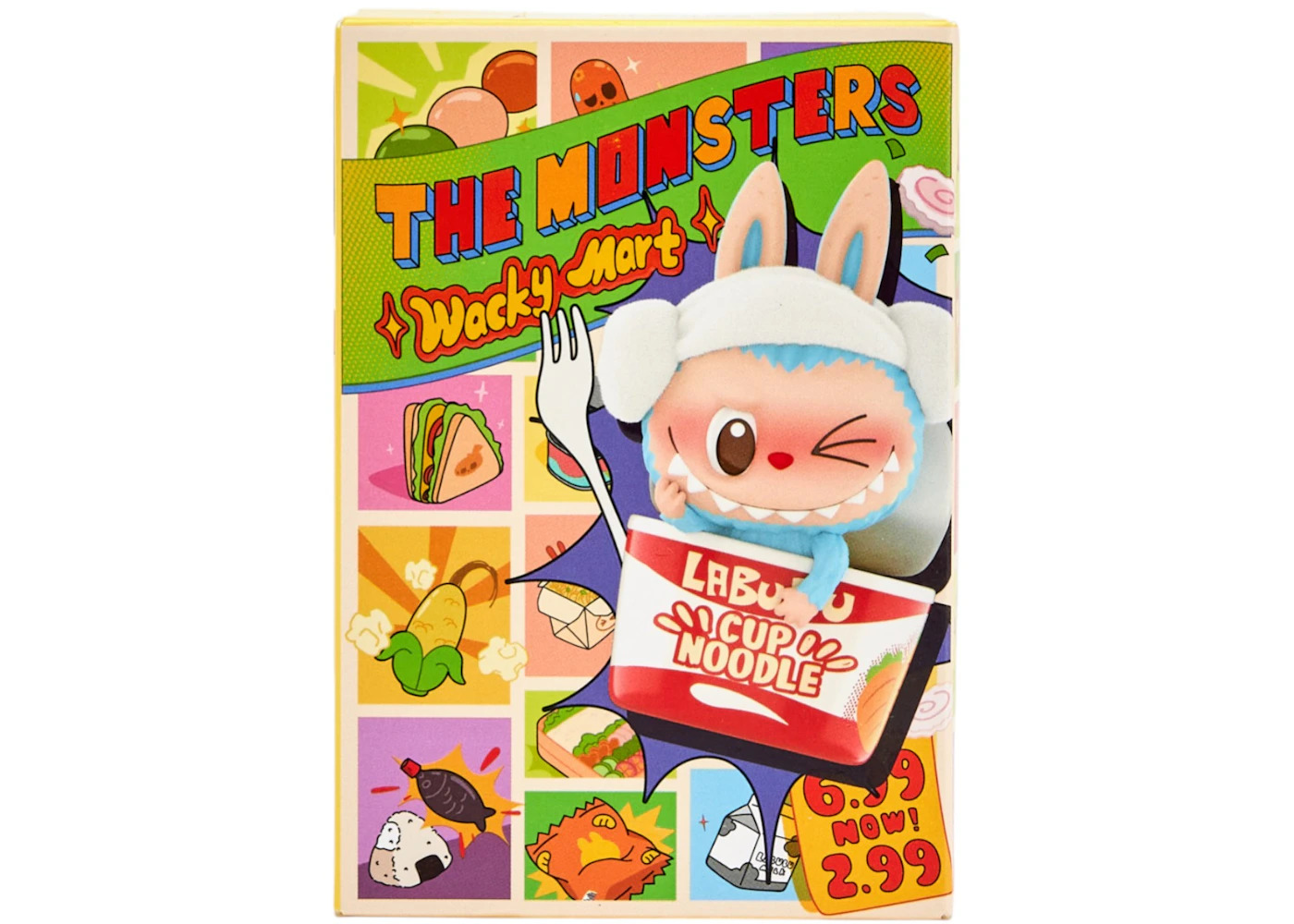 Pop Mart Labubu The Monsters Wacky Mart Series Figure Single Blind Box - 3