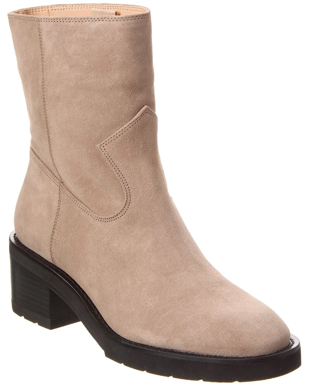 Stuart Weitzman Boulevard Suede Bootie - 1