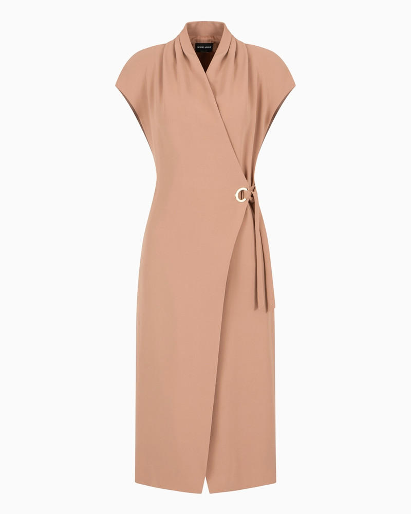 SILK CADY MIDI DRESS - 1