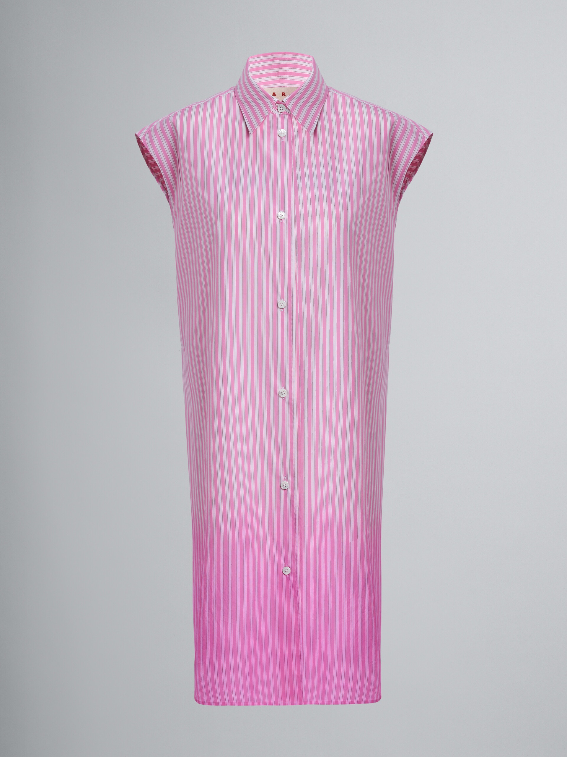 DIP-DYED POPLIN TOP - 1