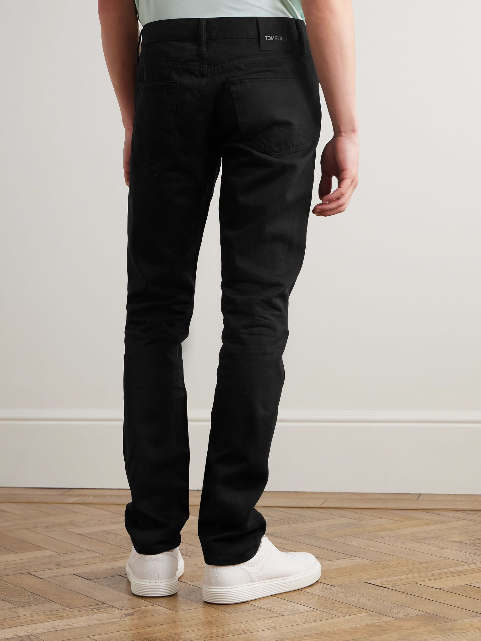 Slim-Fit Jeans Black - 4