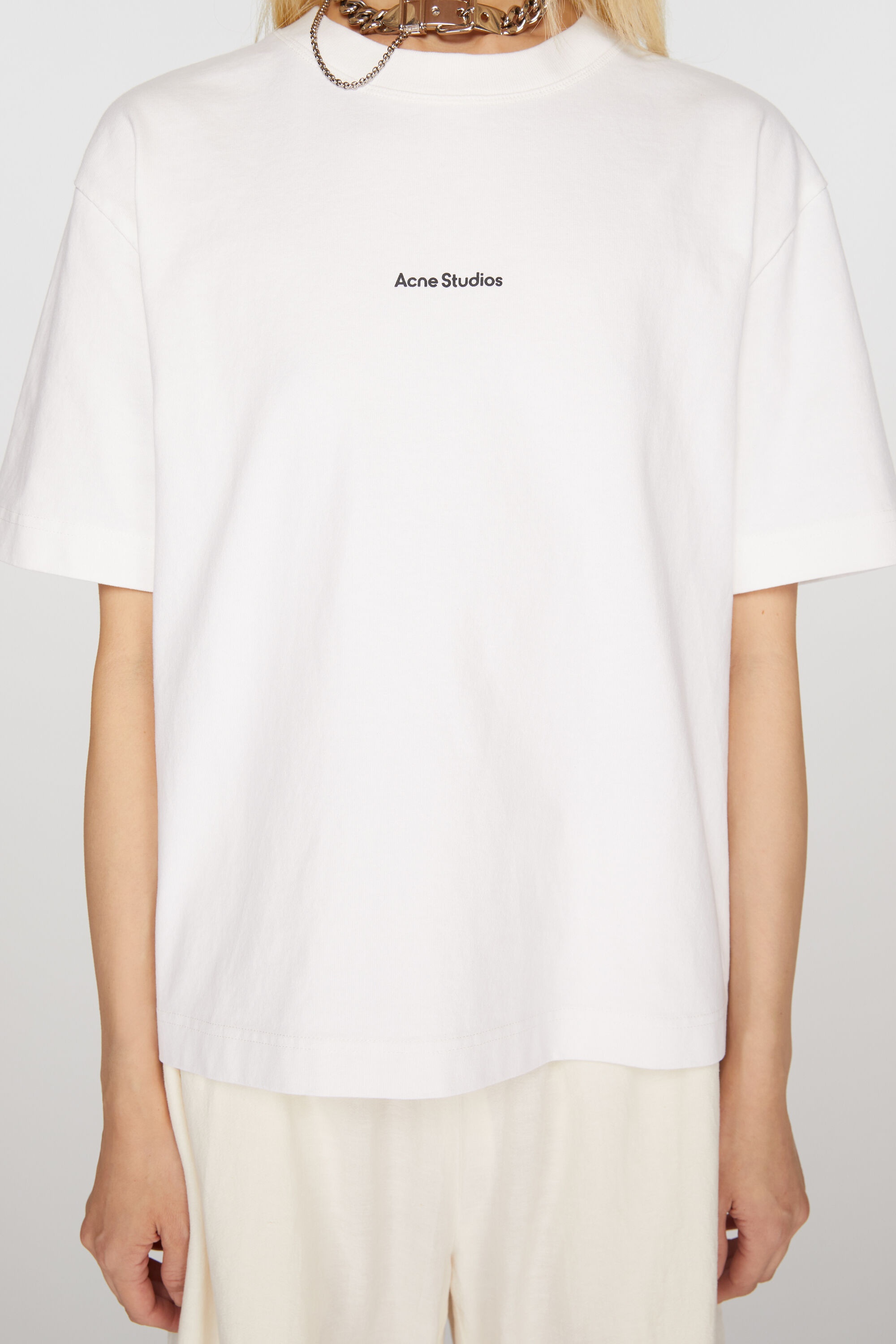 Logo t-shirt - Optic White - 4