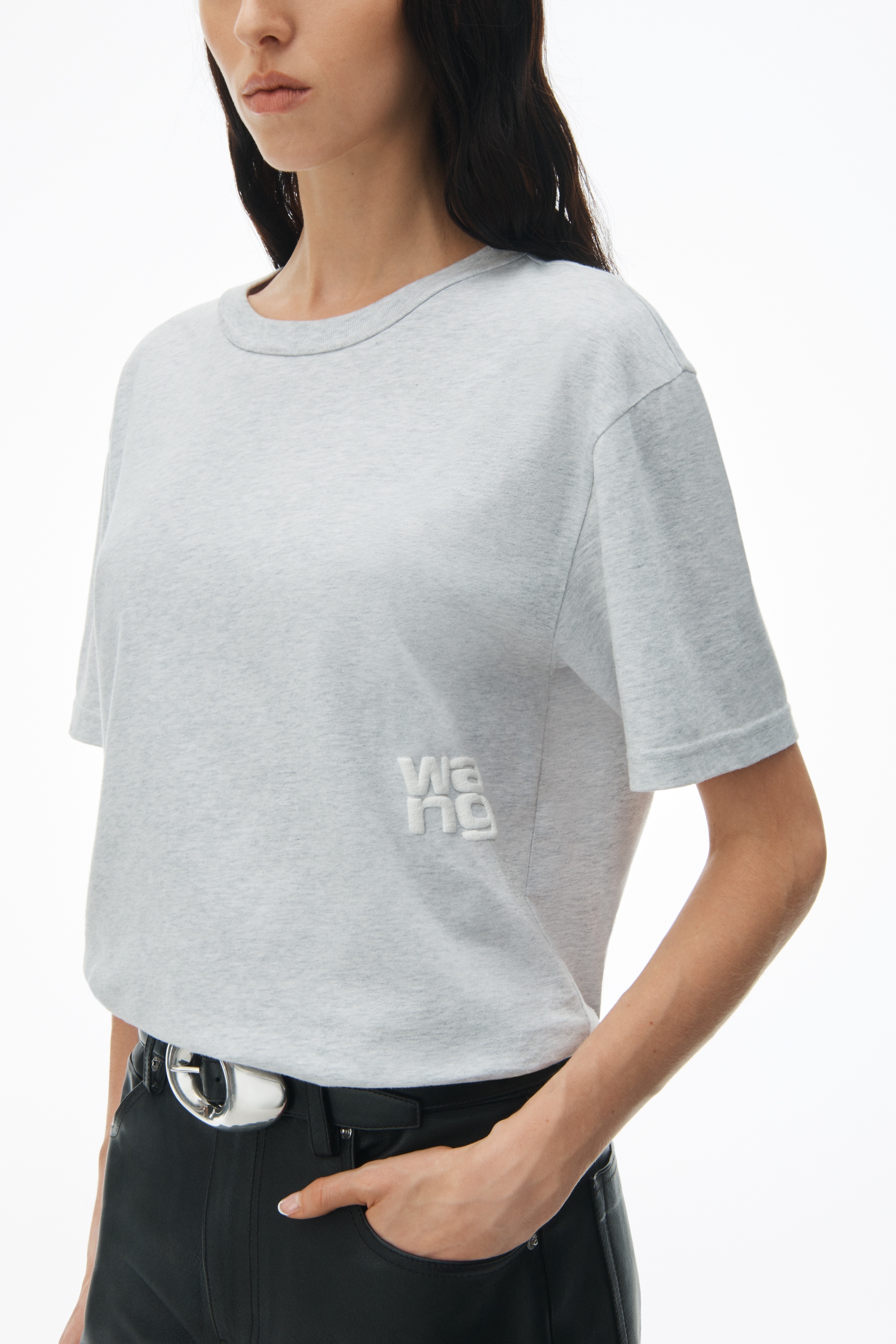 Logo Short Sleeve Tee in Cotton Jersey - 3