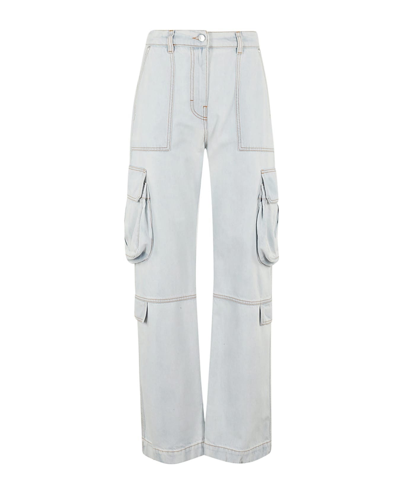 Cargo Denim Trousers - 1