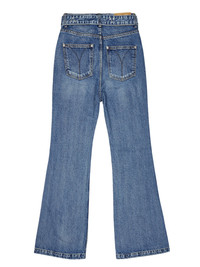 OPEN YY Belted Loose Bootcut Jean | club21 | REVERSIBLE