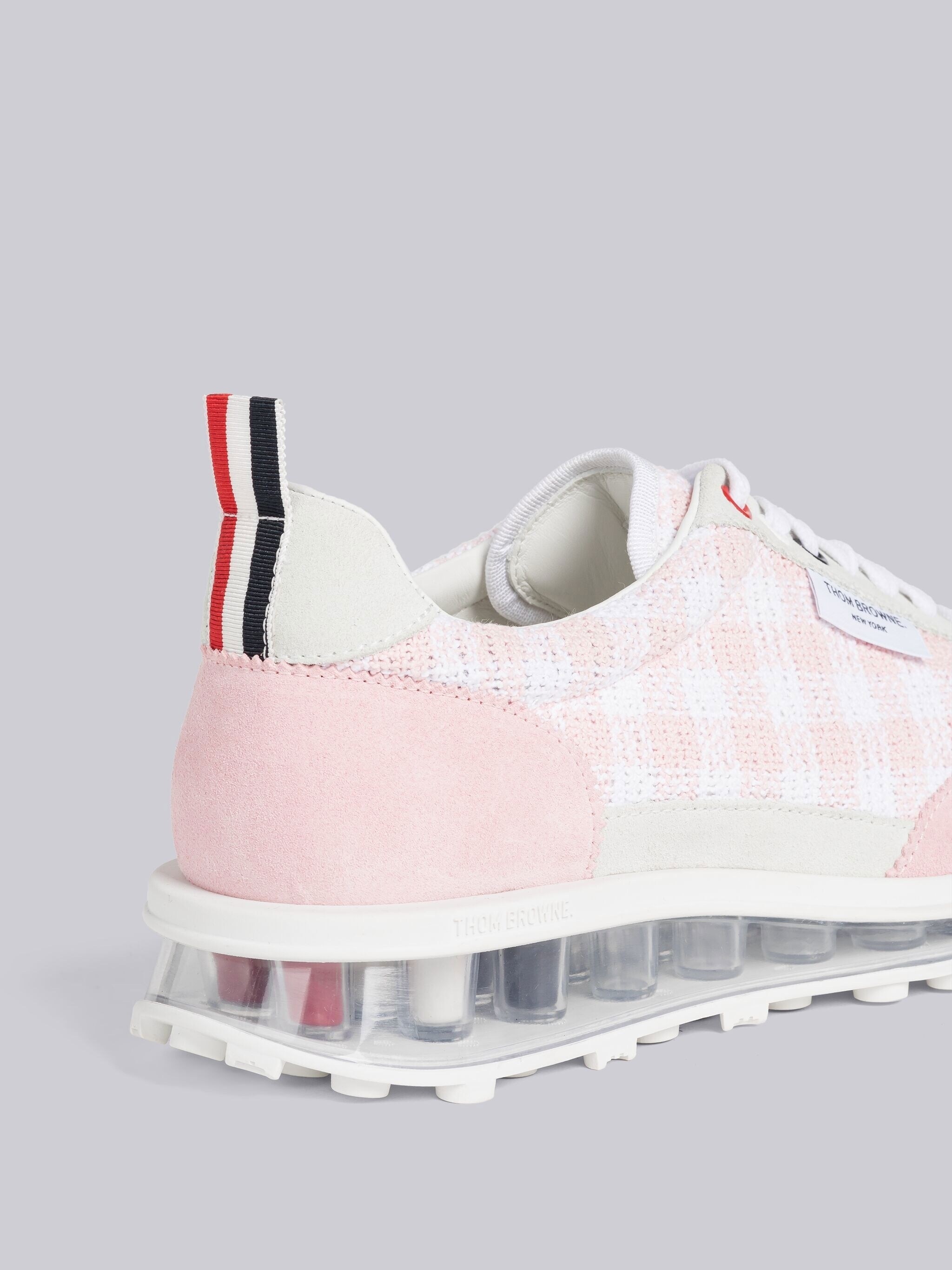 Gingham Boucle Clear Sole Tech Runner - 2