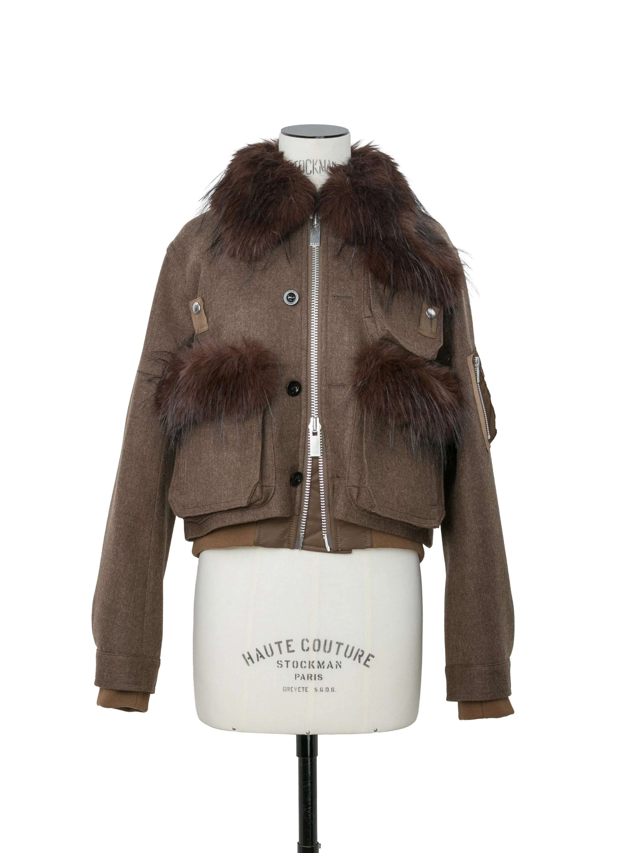 Wool Melton Blouson - 1