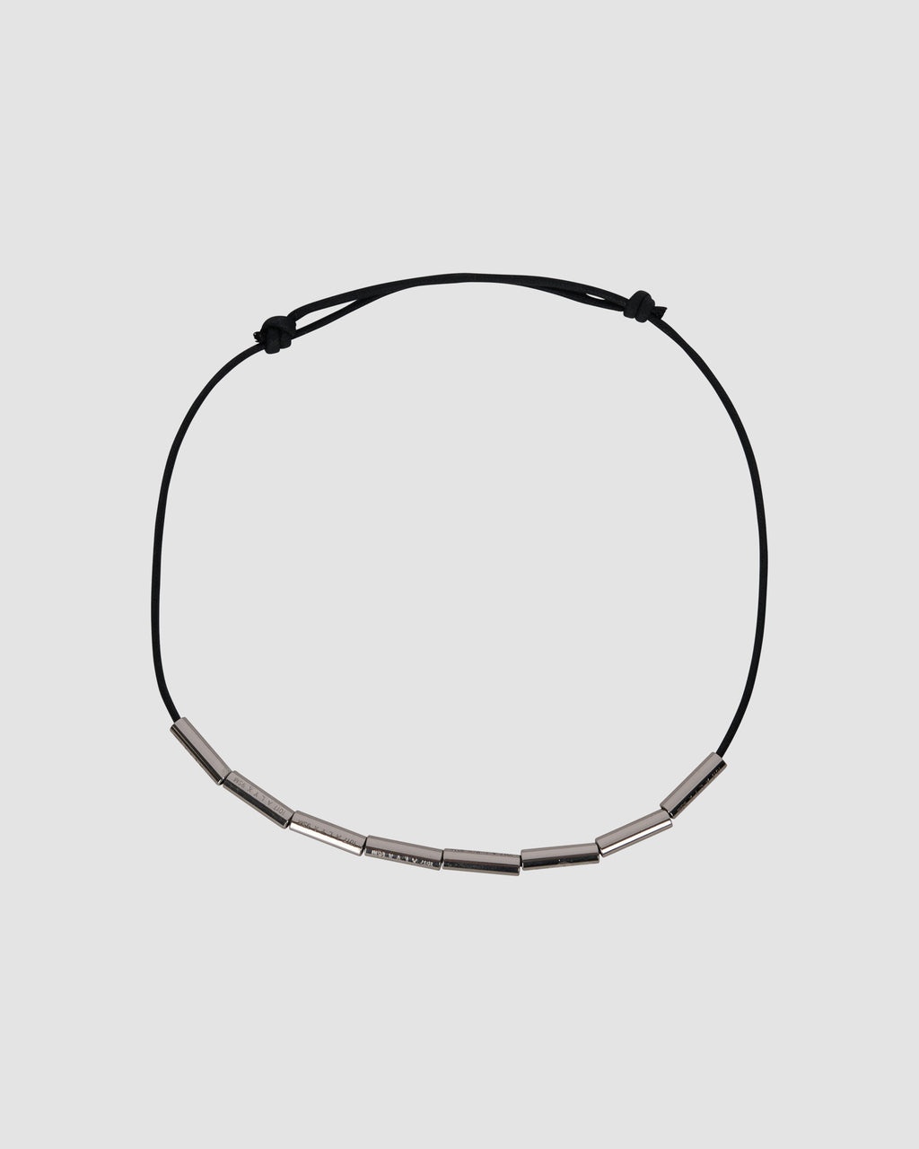LOGO TUBE NECKLACE - 1