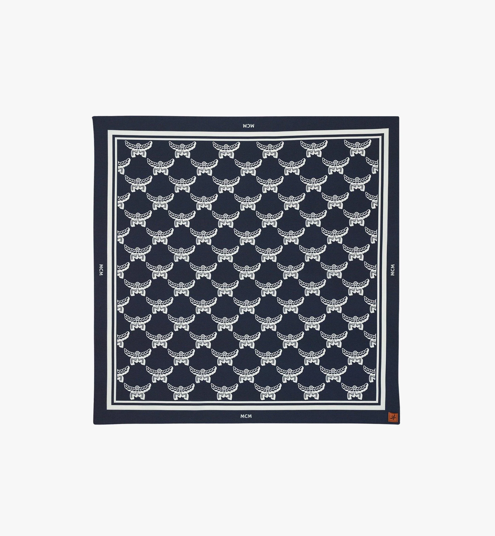 Lauretos Monogram Bandana Scarf - 1