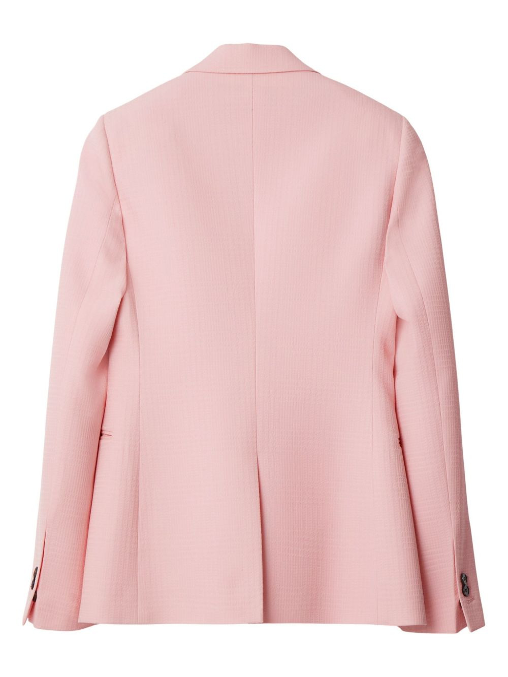 single-breasted wool blazer - 7