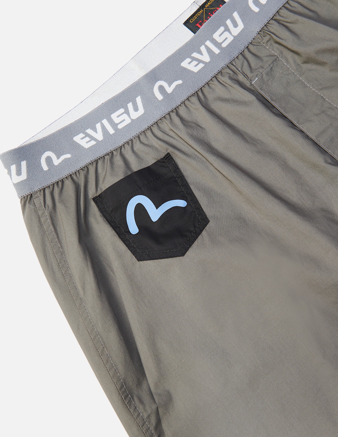 RIBBON OVERLAPPING DAICOCK AND SEAGULL PRINT BOXER SHORTS - 3