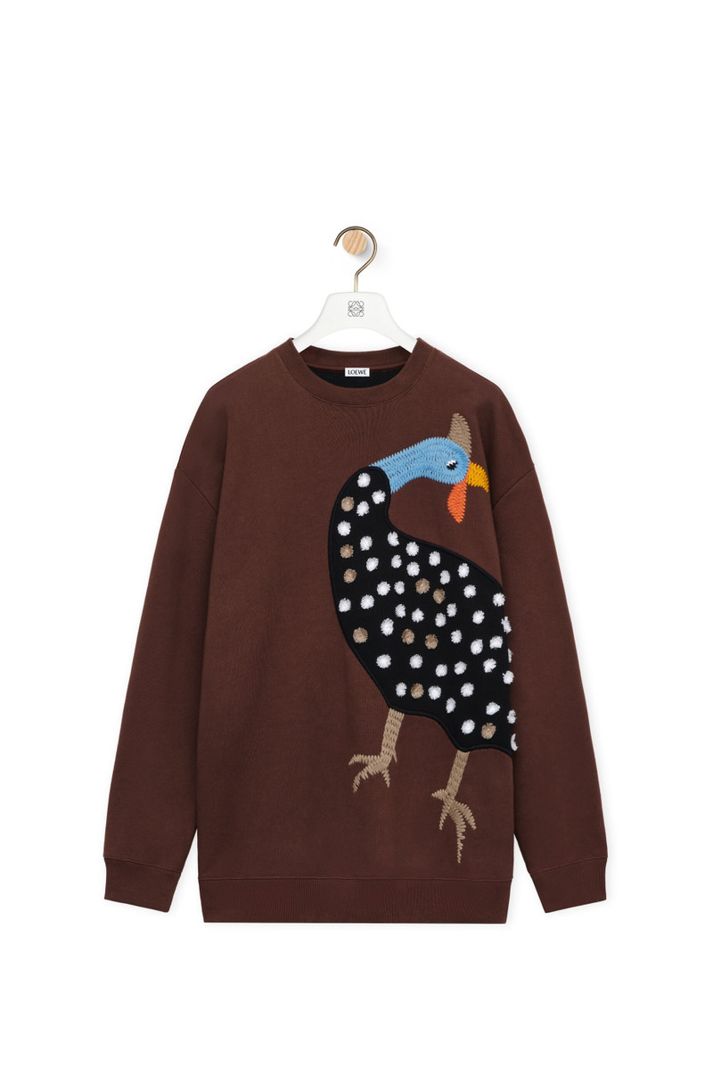 Loose fit sweatshirt in cotton 1