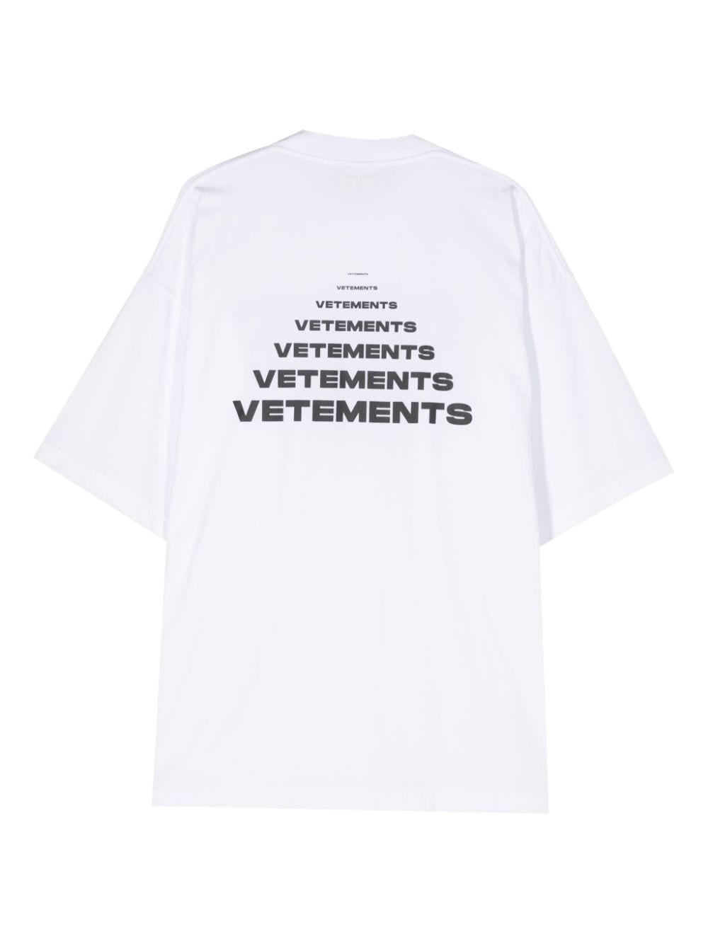 logo-print cotton T-shirt - 2