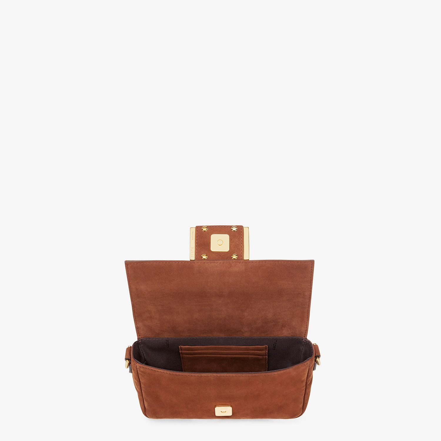 Brown suede bag - 4