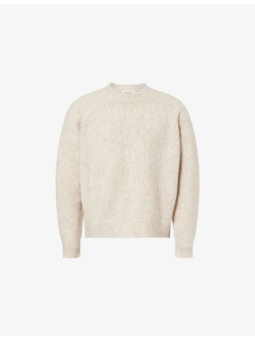 Crew-Neck Knitted Alpaca-Blend Jumper - 1