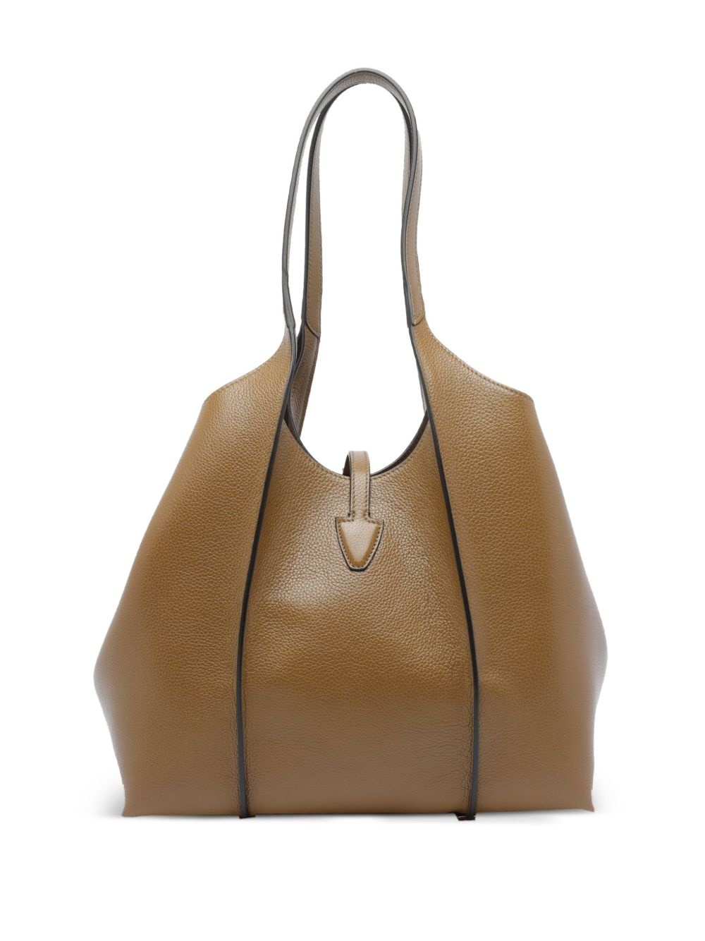 medium T-timeless calfskin leather tote bag - 2