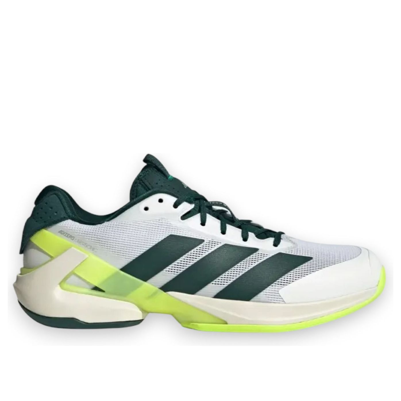 adidas Adizero Ubersonic 5 Tennis 'White Aurora Ivy Lucid Lemon' JR2714 - 2