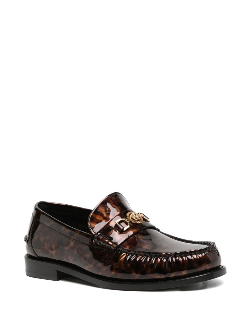 VERSACE Medusa '95 leather loafers outlook