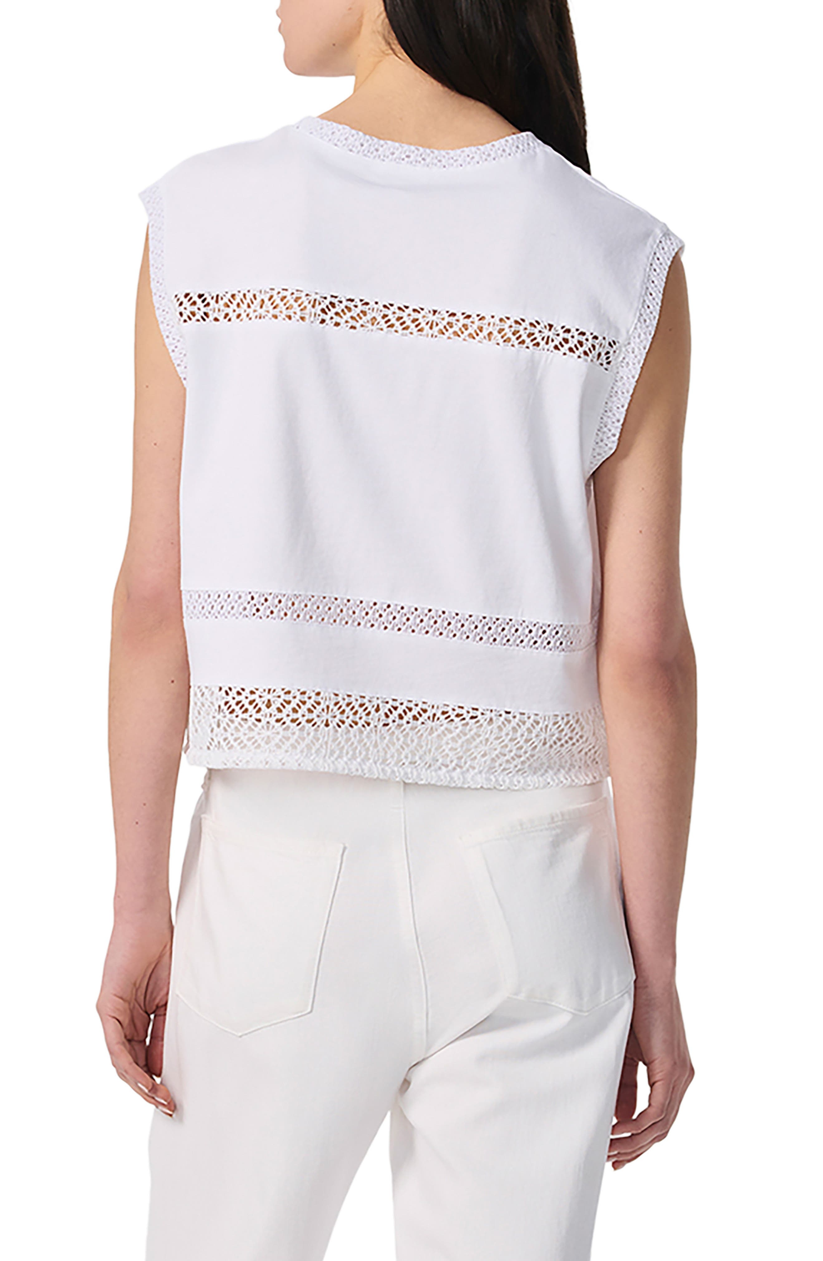 rag & bone Rosie Muscle Tank in White at Nordstrom - 2