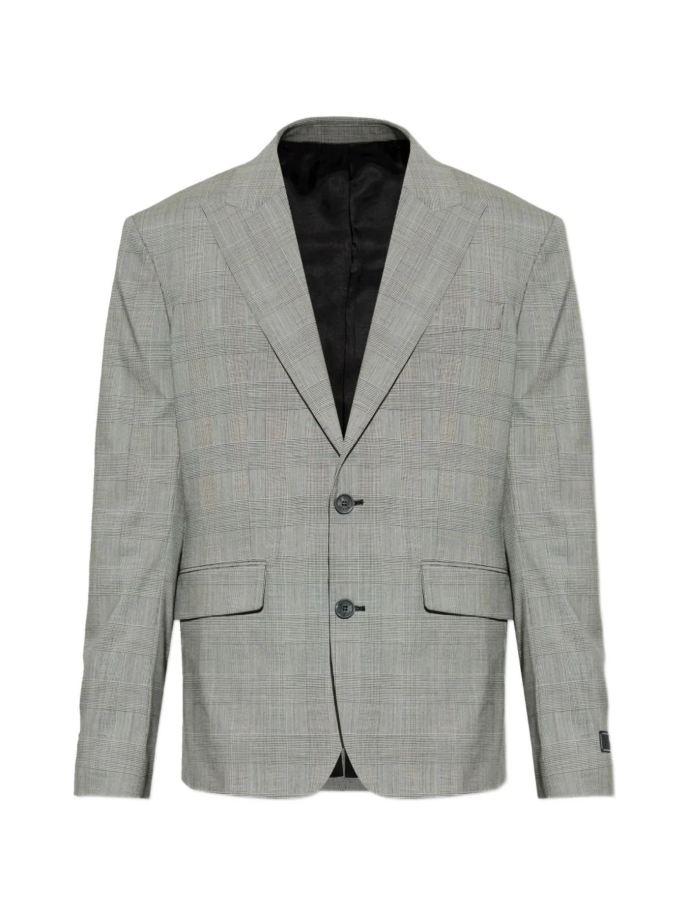 check two-button blazer - 1