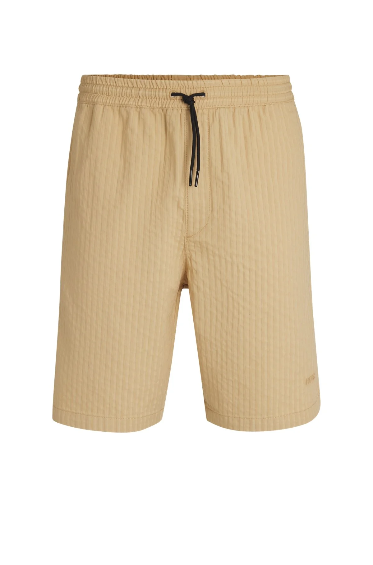 RELAXED-FIT SHORTS IN COTTON SEERSUCKER - 1