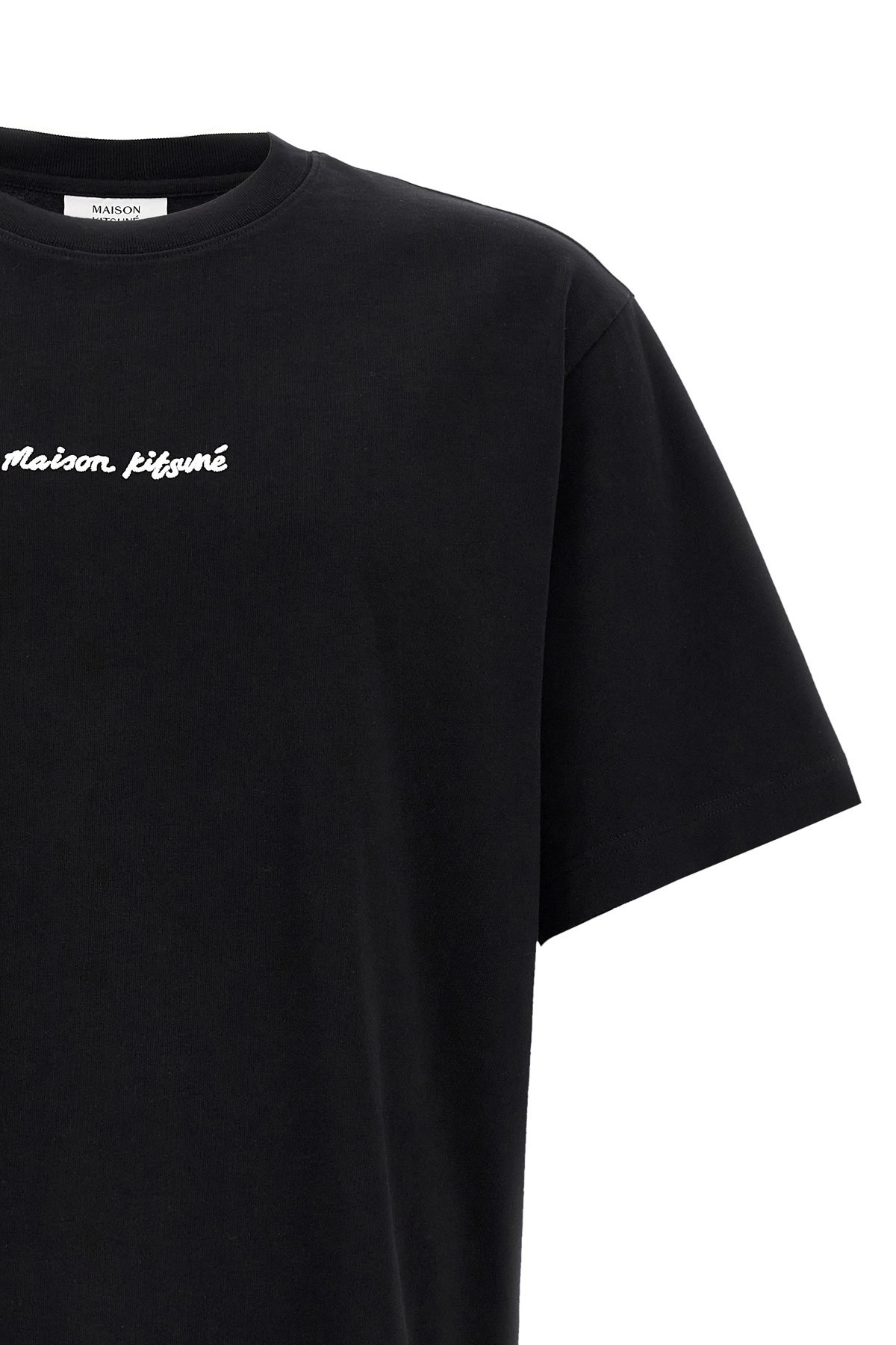 Logo embroidery t-shirt - 3