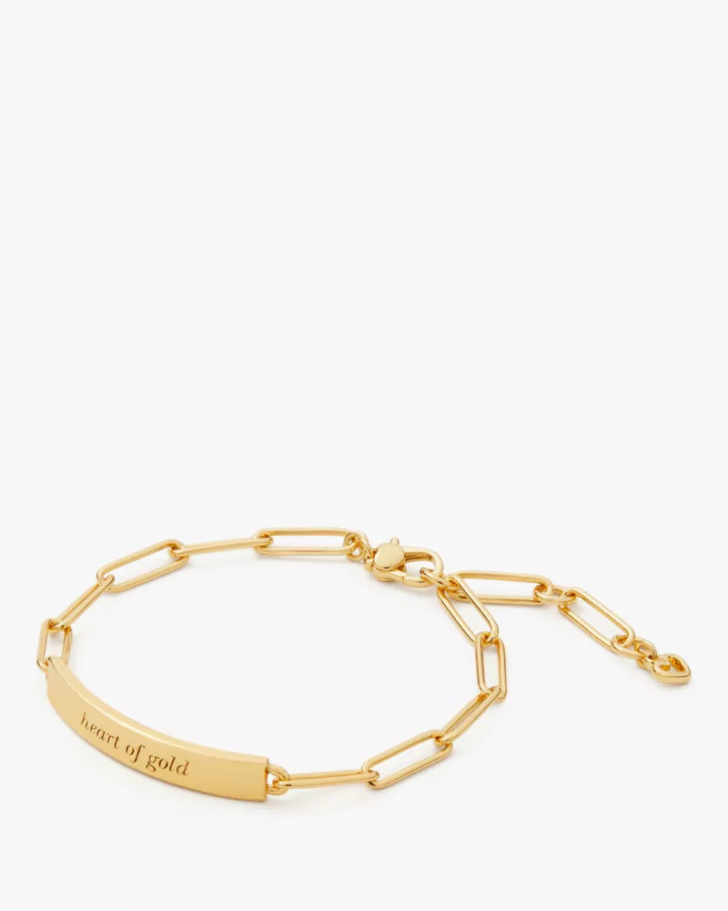 Heart Of Gold Id Bracelet 1