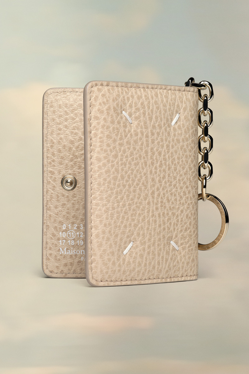 Maison Margiela Four stitches keyring cardholder outlook