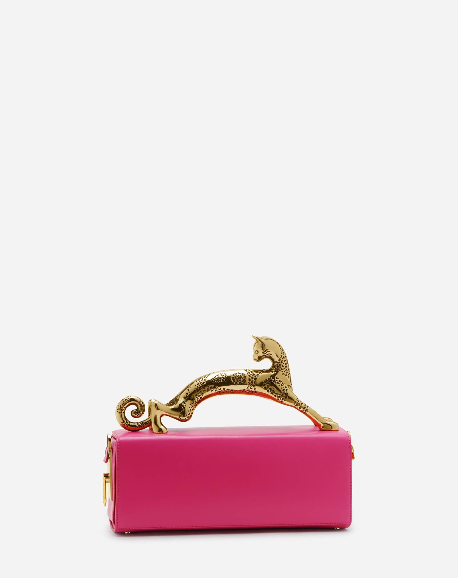 LEATHER PENCIL CAT BAG - 5