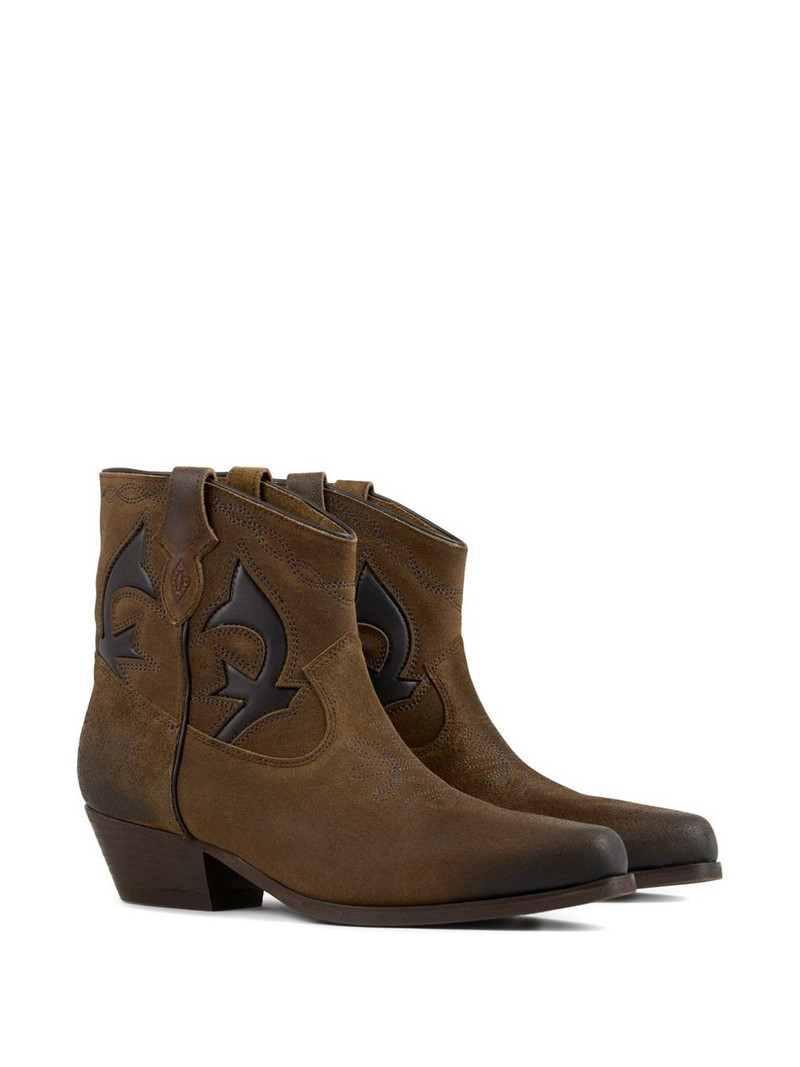 ba&sh Curtis leather boots outlook