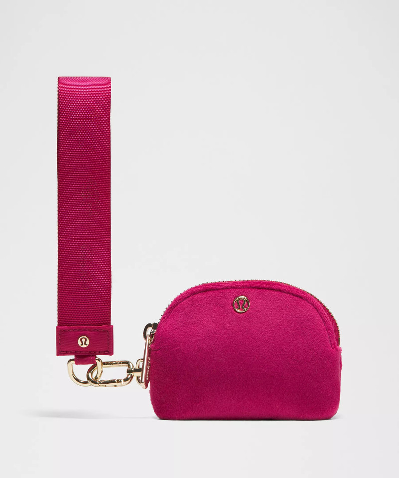 lululemon Dual Pouch Wristlet *L Monogram Velvet outlook