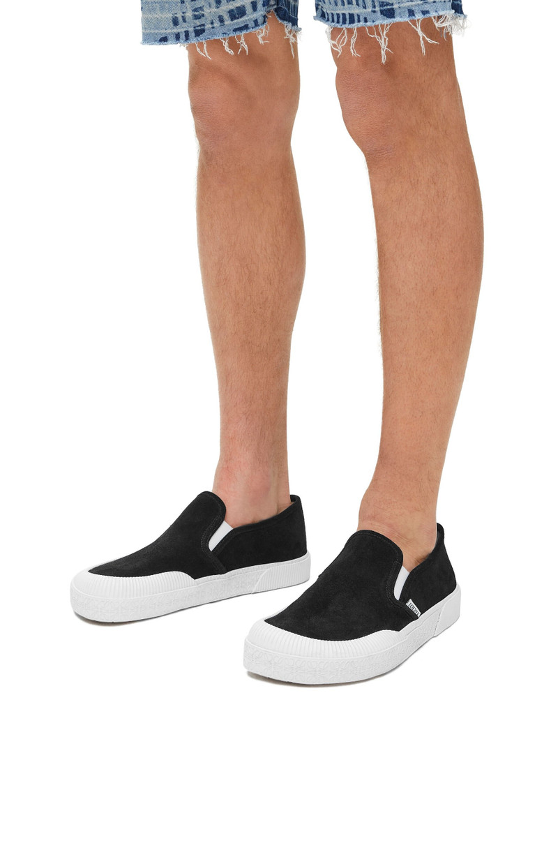 Loewe Terra Vulca slip-on sneaker in suede outlook